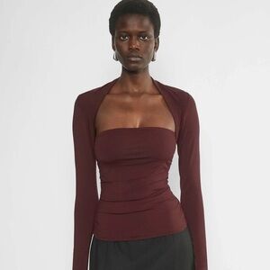 Aritzia Contour Flourish Longsleeve